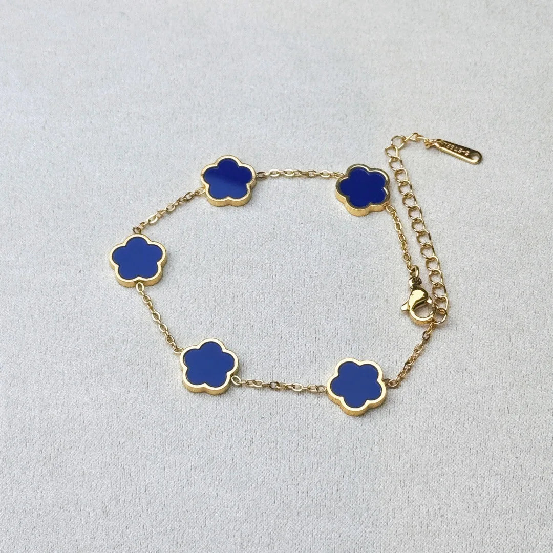 Bracciale quadrifoglio